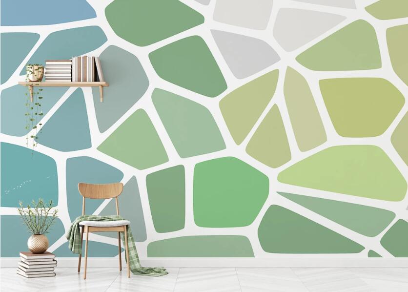 3D Fresh Stones Arrangement 2034 Wall Murals