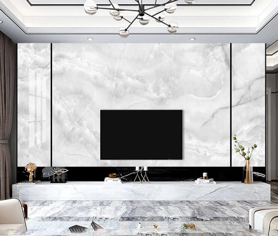 3D White Subtle Patterns 1286 Wall Murals