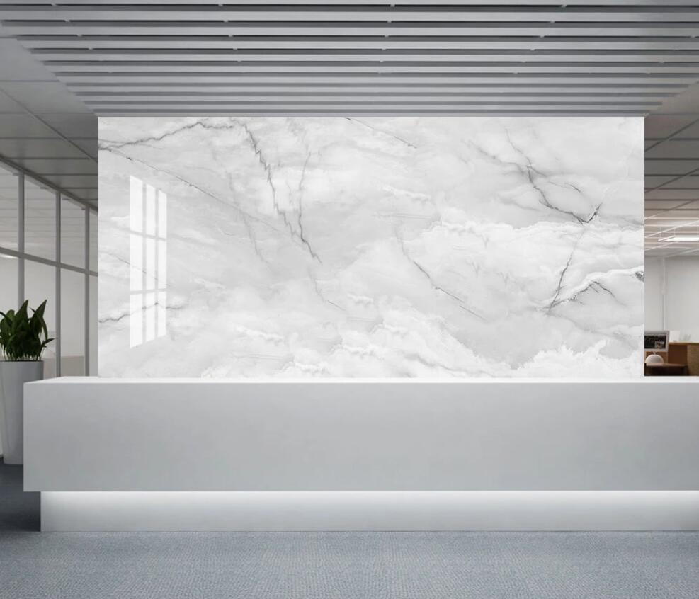 3D Premium Gray Silk Thread 1276 Wall Murals