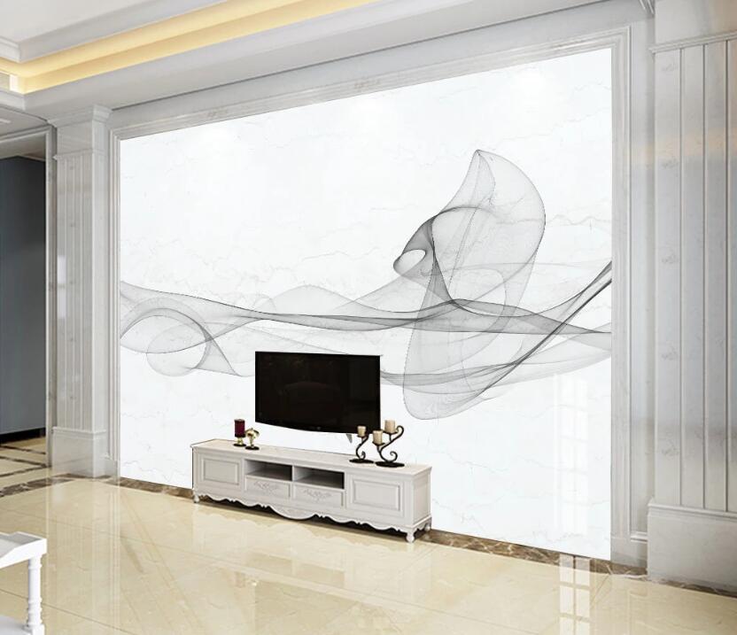 3D Soft Light Ink Ribbon 2346 Wall Murals