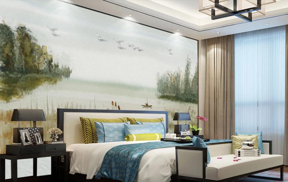 3D Ancient And Elegant Scenery 2342 Wall Murals