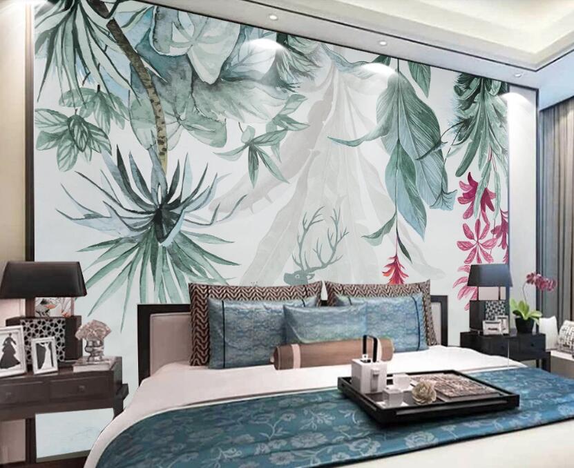 3D The Depths Of The Hazy 2544 Wall Murals