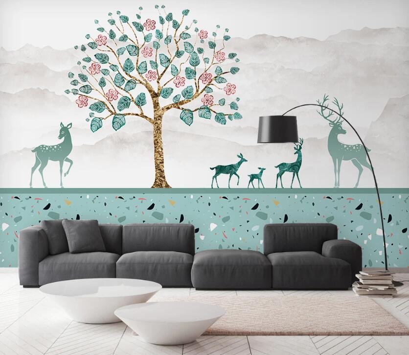 3D Strange And Beautiful Tree 2536 Wall Murals