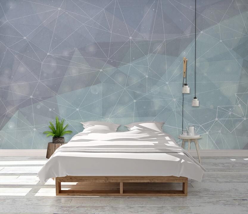3D Two-color Texture 1086 Wall Murals