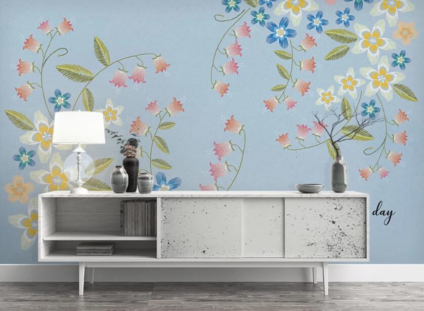 3D Spring Of Flowers 1060 Wall Murals