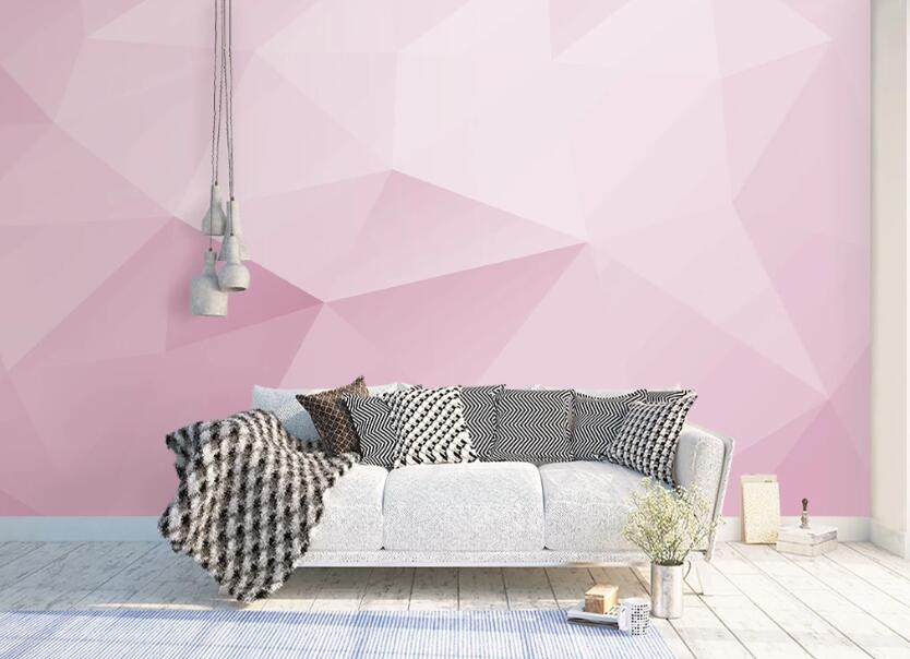 3D Romantic Pink Graphics 1009 Wall Murals