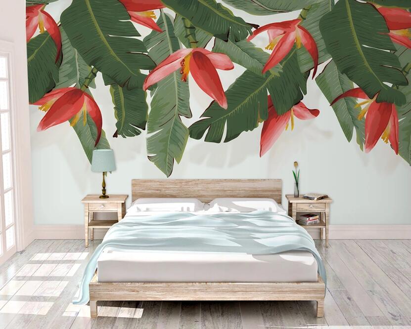 3D Charming Flowers 985 Wall Murals