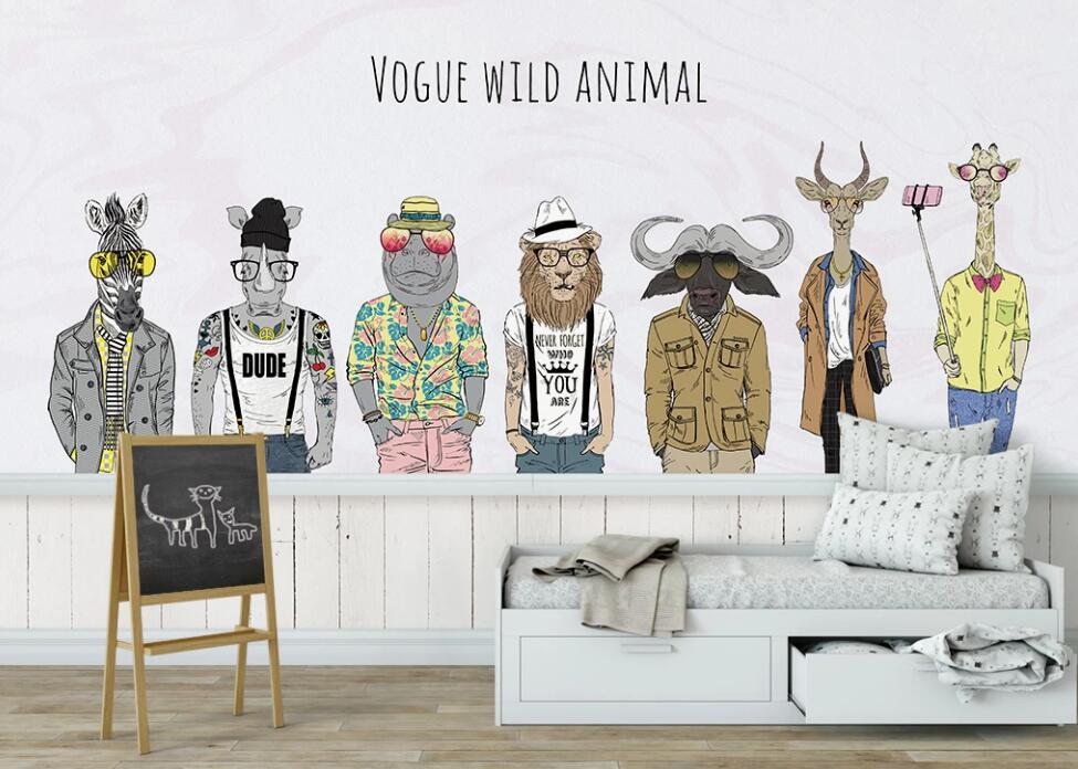 3D Animal Harness Fashion 949 Wall Murals