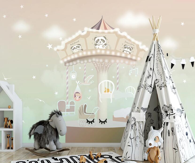 3D Dream Castle 1146 Wall Murals