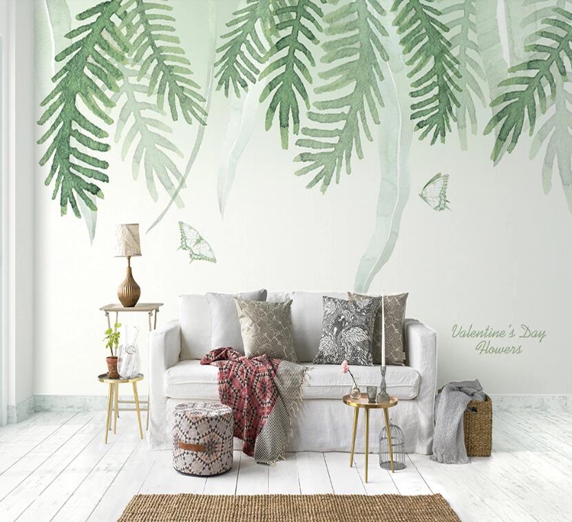 3D Cool Leaves 1113 Wall Murals