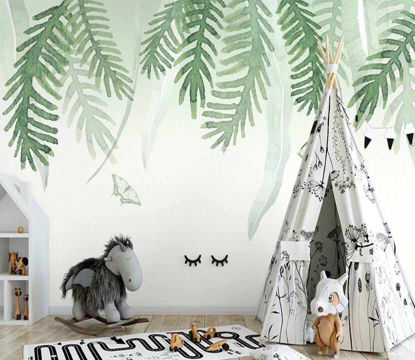 3D Cool Leaves 1113 Wall Murals