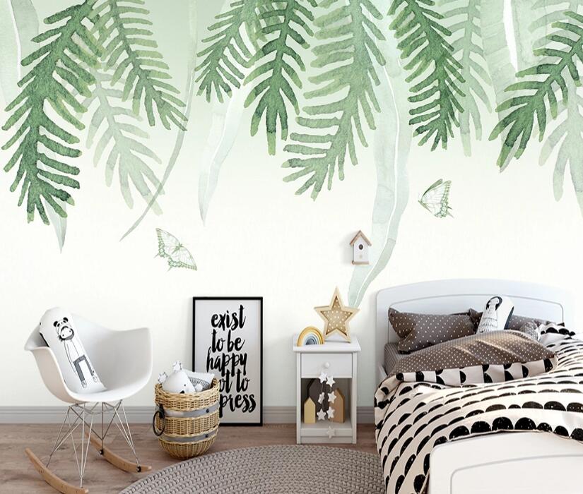 3D Cool Leaves 1113 Wall Murals