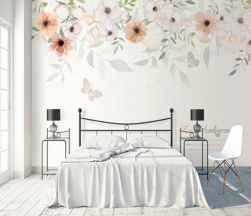 3D Elegant Flower Embellishment 1062 Wall Murals