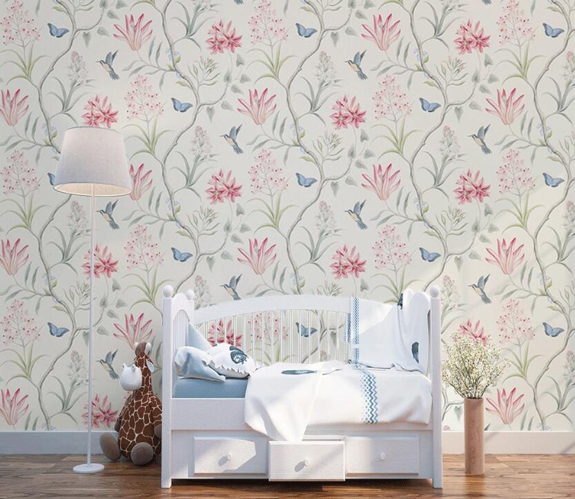 3D Flowers Of Tree Vine 903 Wall Murals