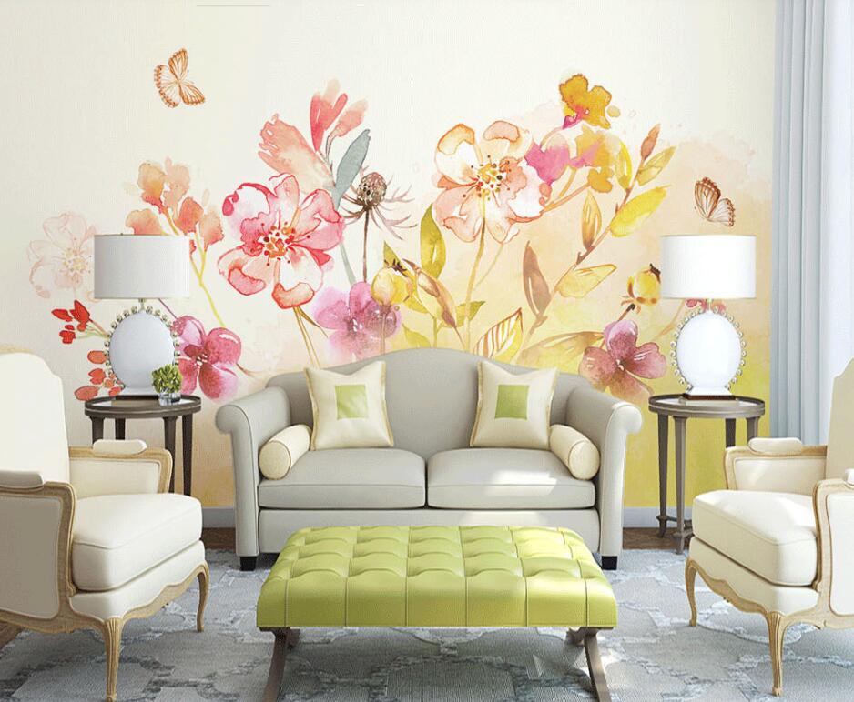 3D Gorgeous Flowers 887 Wall Murals