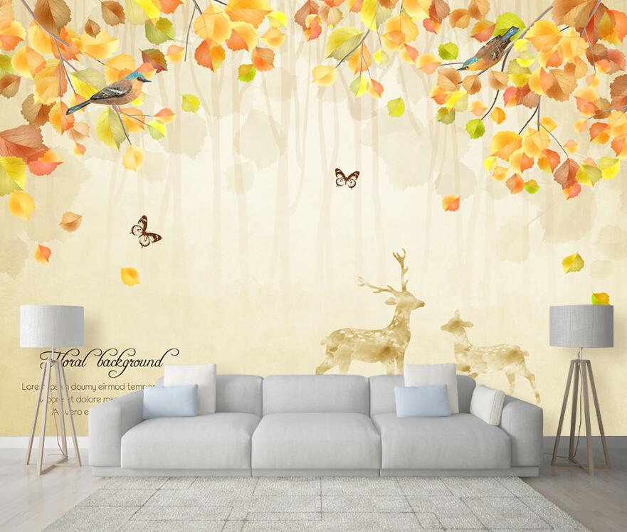 3D Dream Fall 855 Wall Murals