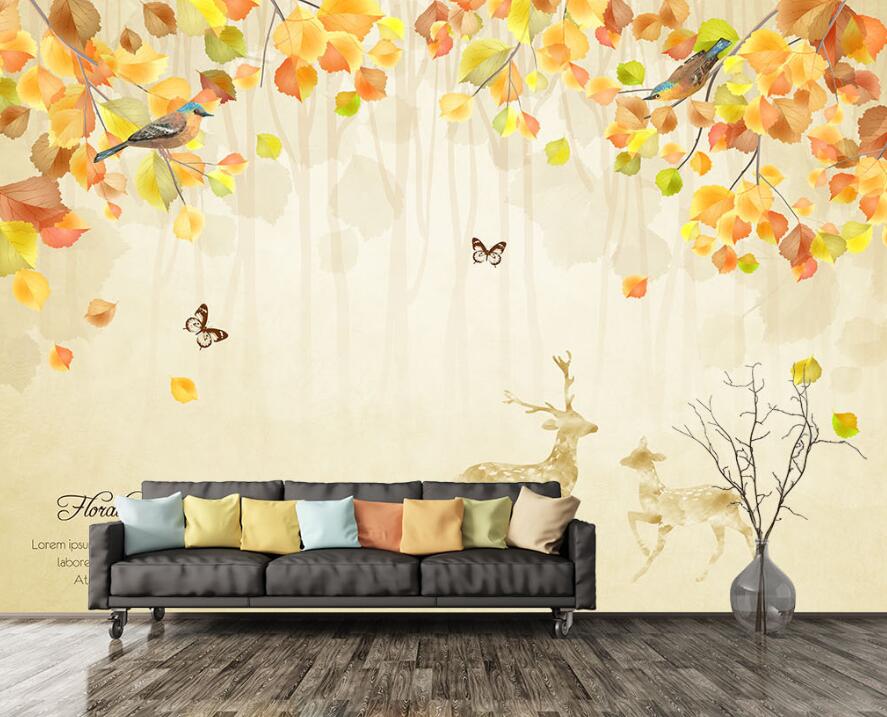 3D Dream Fall 855 Wall Murals