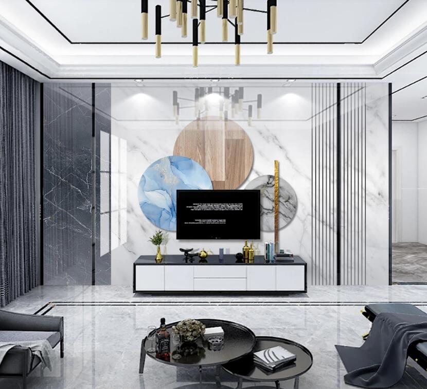 3D Circular Pattern 336 Wall Murals