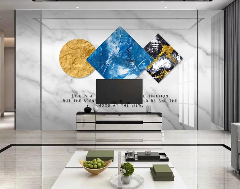 3D Three Patterns 314 Wall Murals