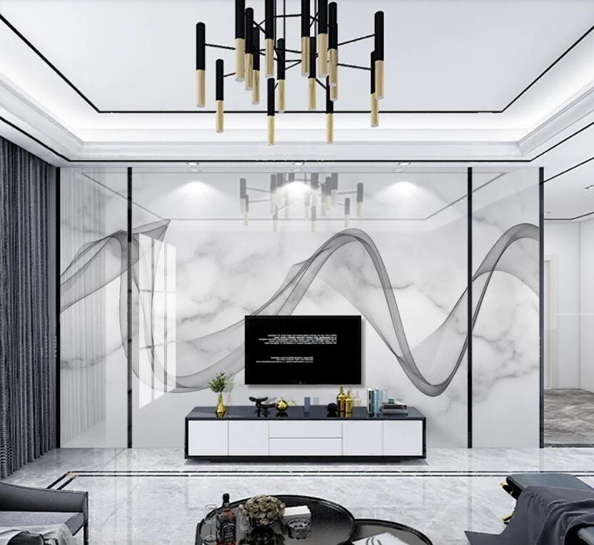 3D Ethereal Ribbon 295 Wall Murals