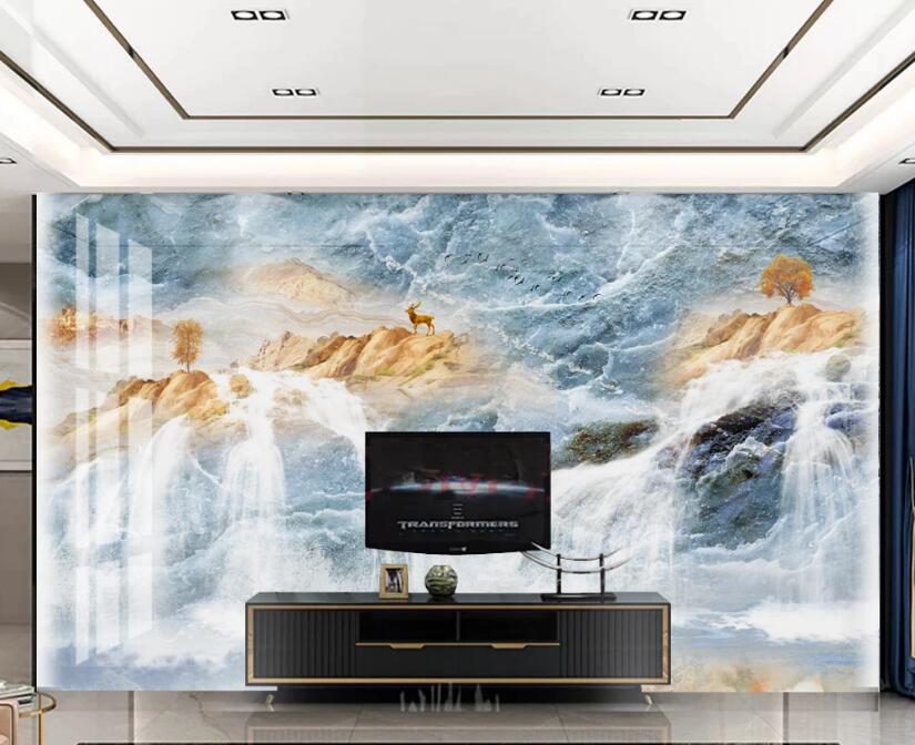 3D Bengteng River 186 Wall Murals