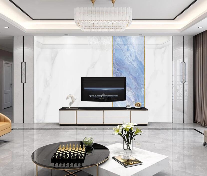 3D Texture Blue 150 Wall Murals