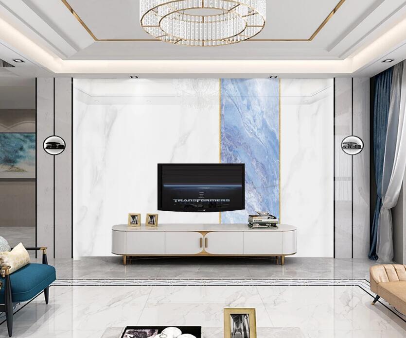 3D Texture Blue 150 Wall Murals