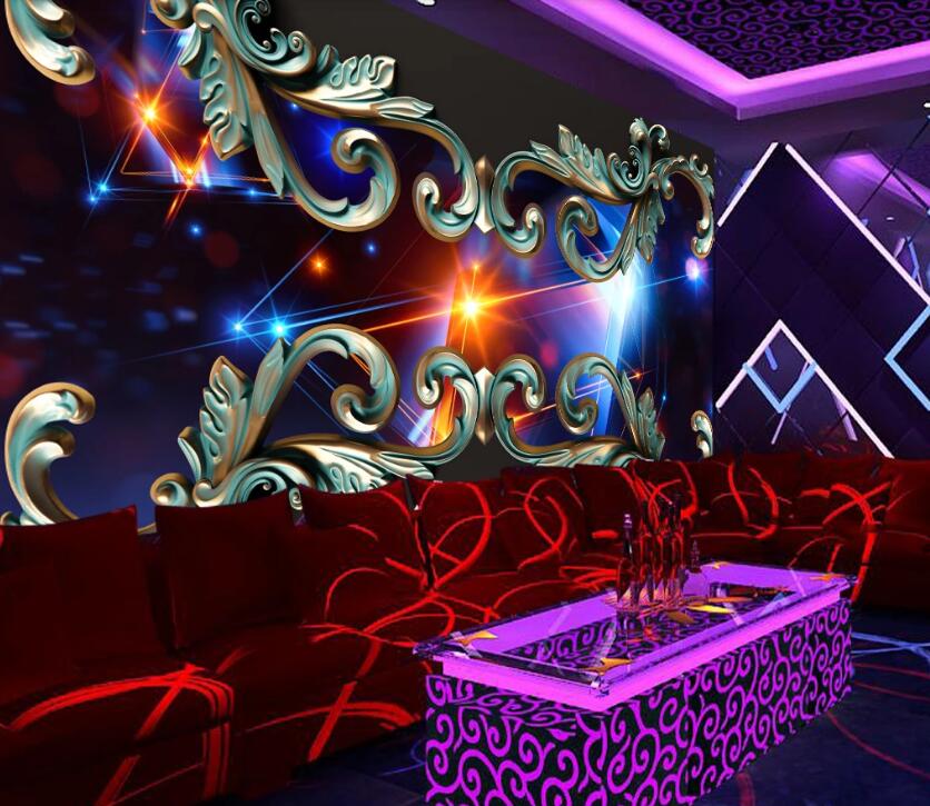 3D Colorful Stars 127 Wall Murals