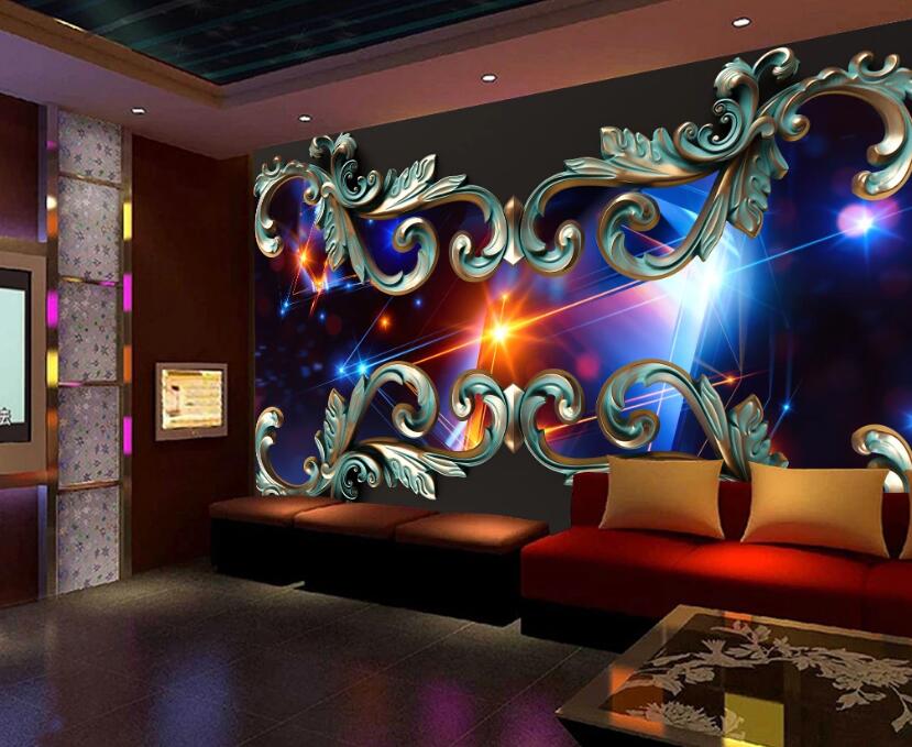 3D Colorful Stars 127 Wall Murals