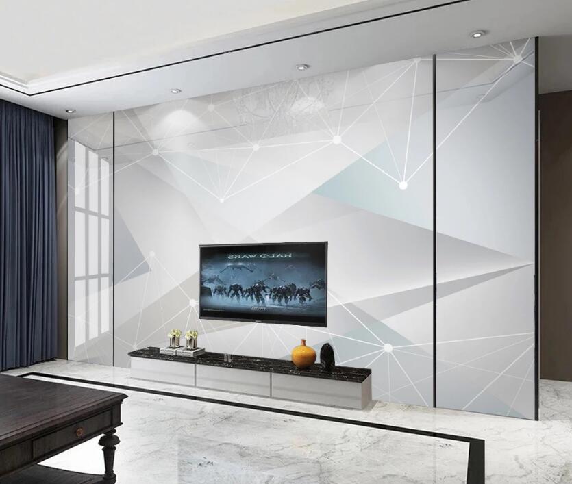 3D Light Star Point 124 Wall Murals