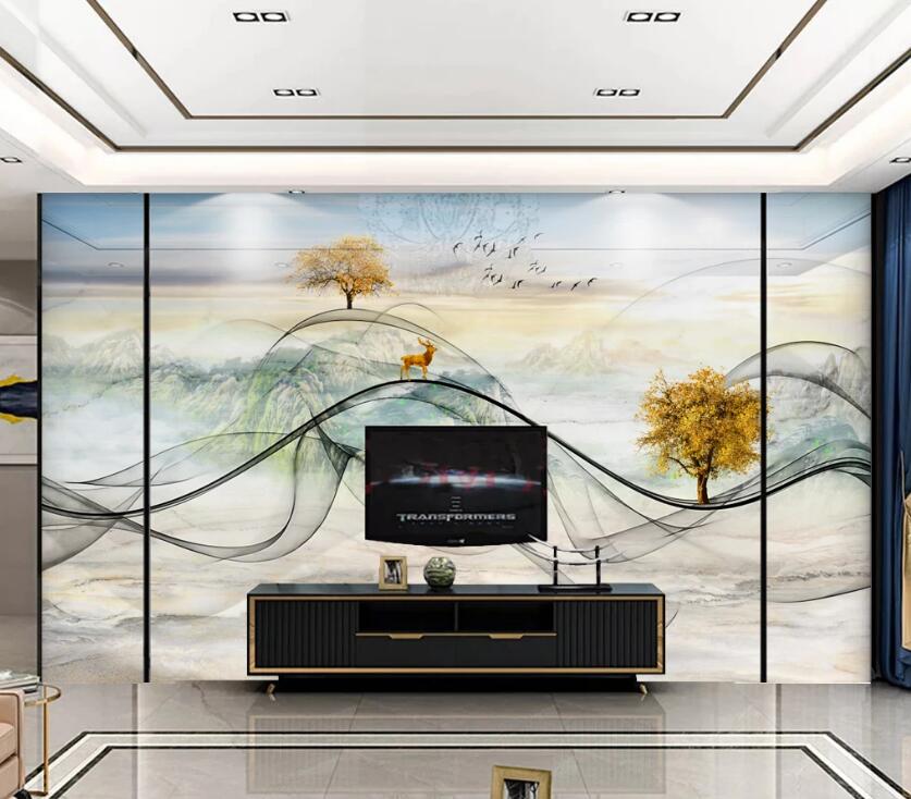 3D landscape Painting 116 Wall Murals