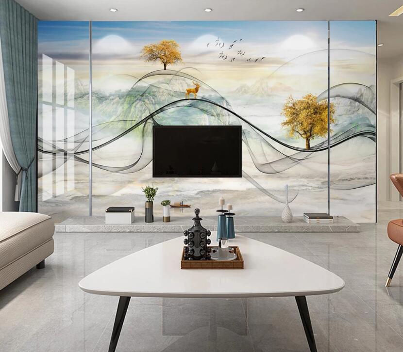 3D landscape Painting 116 Wall Murals