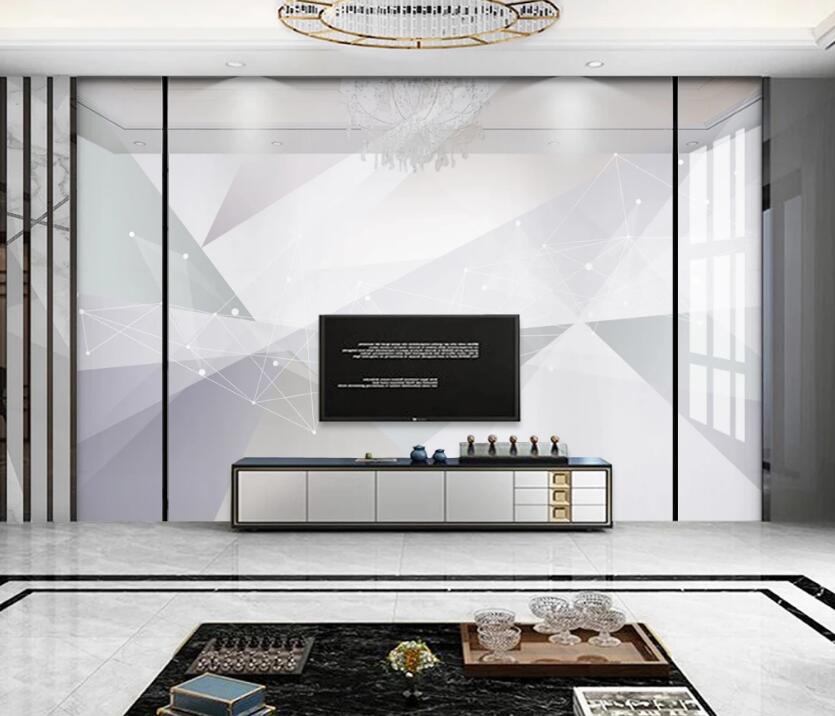 3D Light Pattern 110 Wall Murals