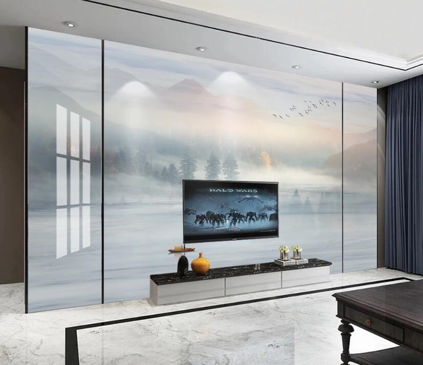 3D Hazy Wonderland 090 Wall Murals