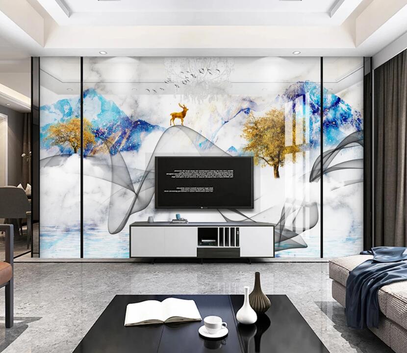 3D Comfortable View 080 Wall Murals