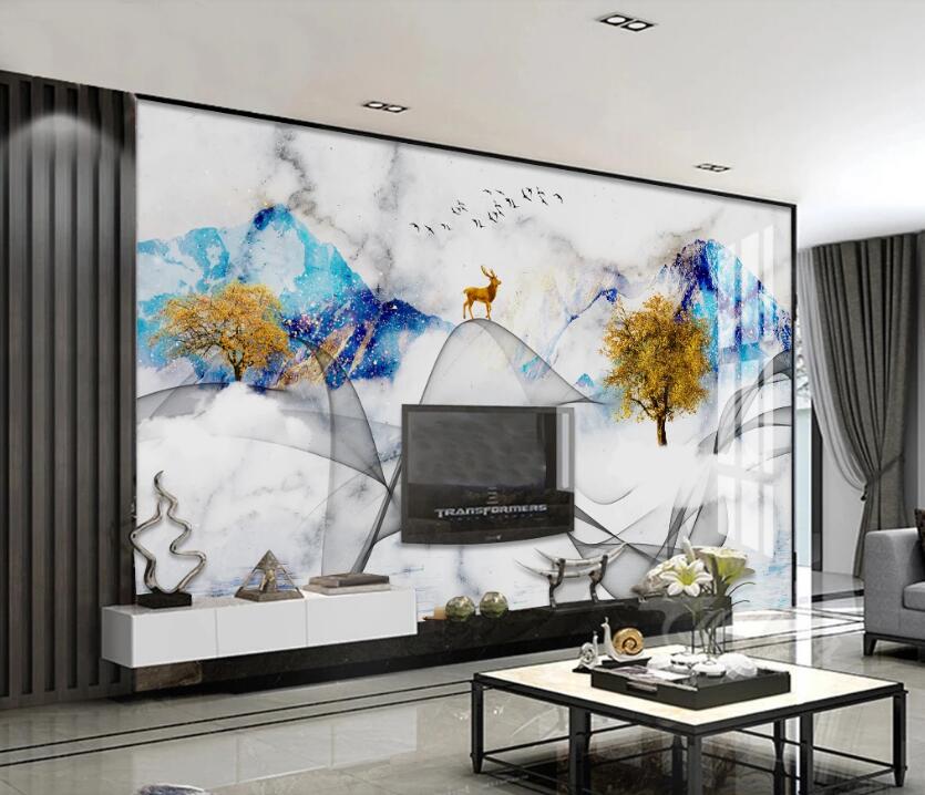 3D Comfortable View 080 Wall Murals
