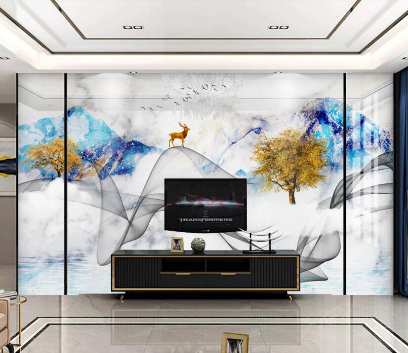 3D Comfortable View 080 Wall Murals