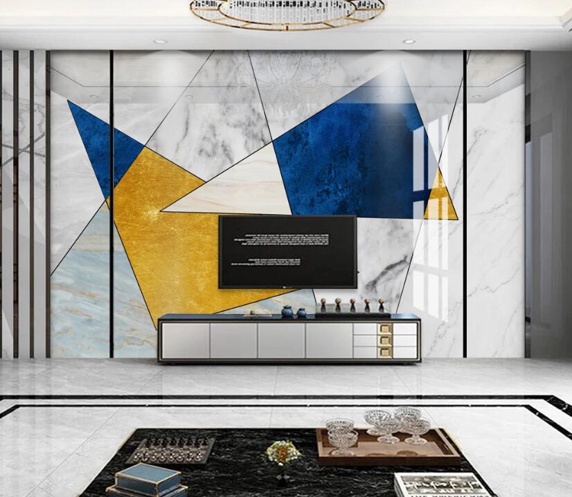 3D Two-color Puzzle 070 Wall Murals