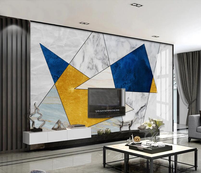 3D Two-color Puzzle 070 Wall Murals