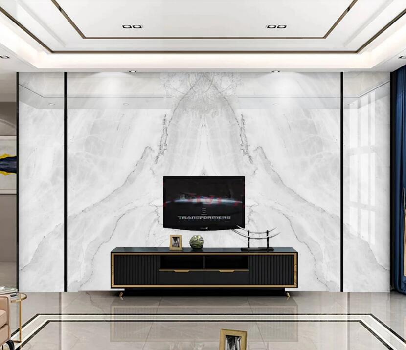 3D Simple White 063 Wall Murals