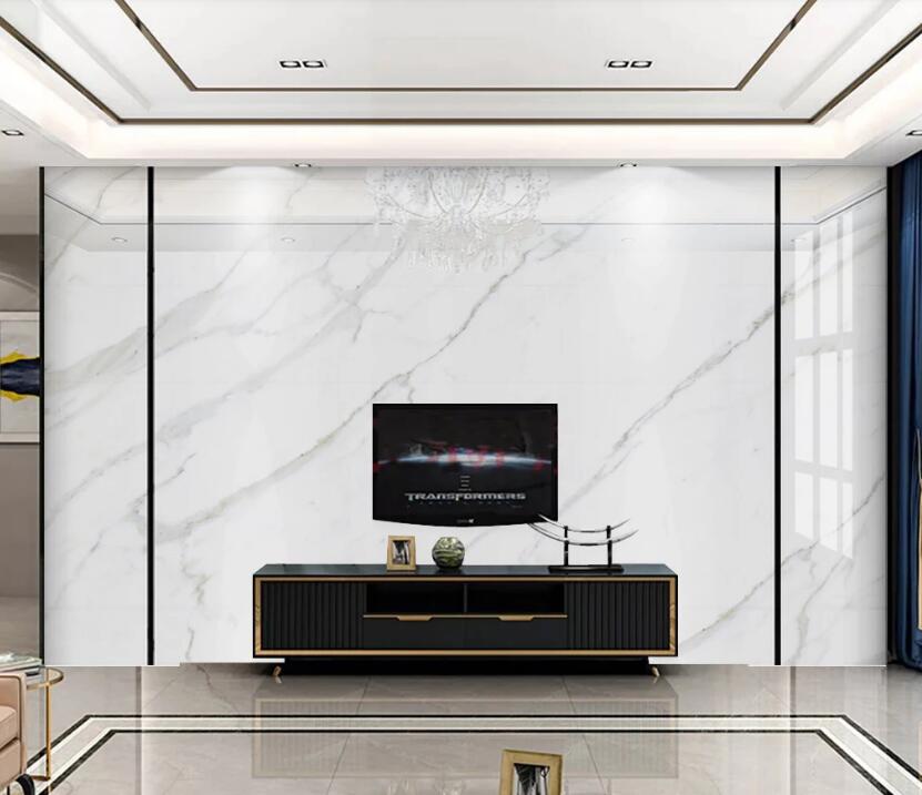 3D Simple White 059 Wall Murals