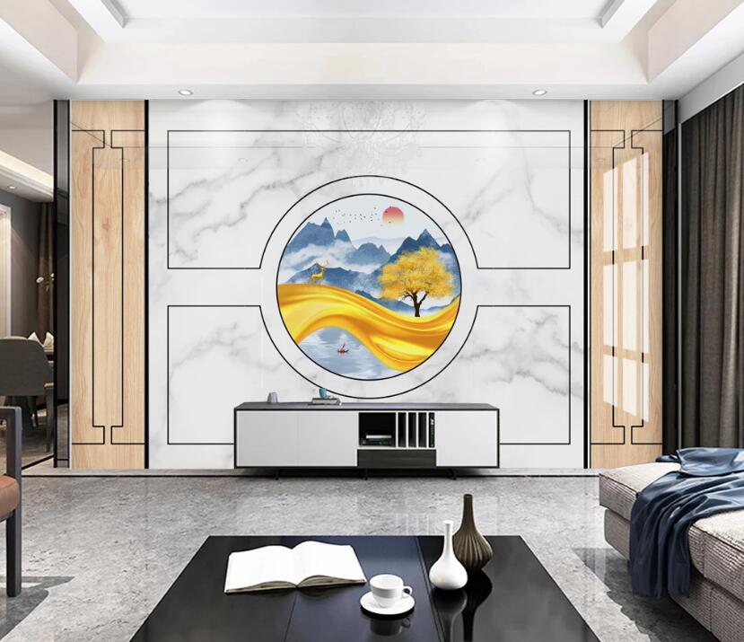 3D Classical Landscape 783 Wall Murals