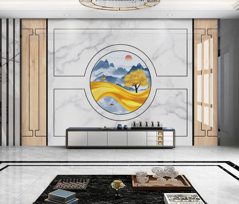 3D Classical Landscape 783 Wall Murals
