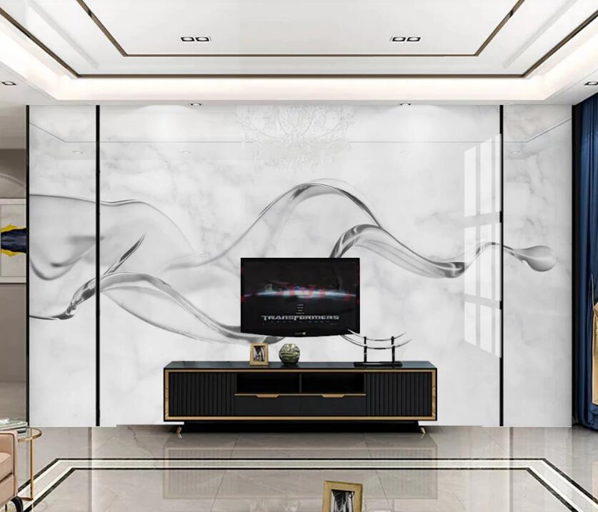 3D Light Ribbon 772 Wall Murals