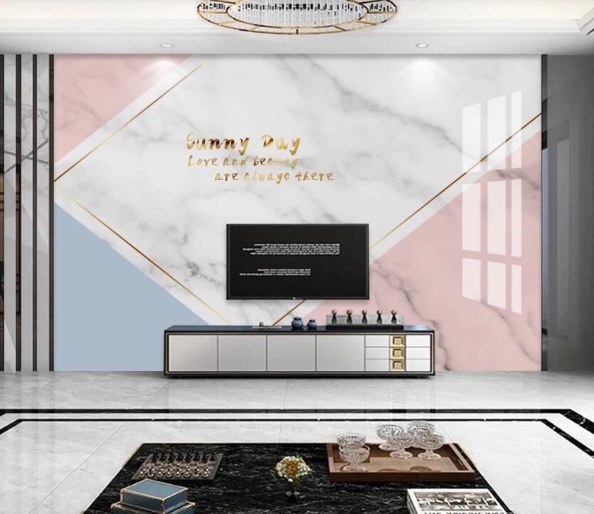 3D Simple Segmentation 740 Wall Murals