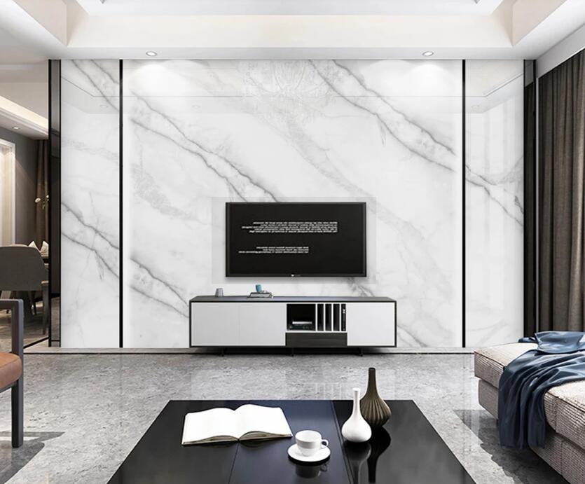 3D White Line Texture 704 Wall Murals