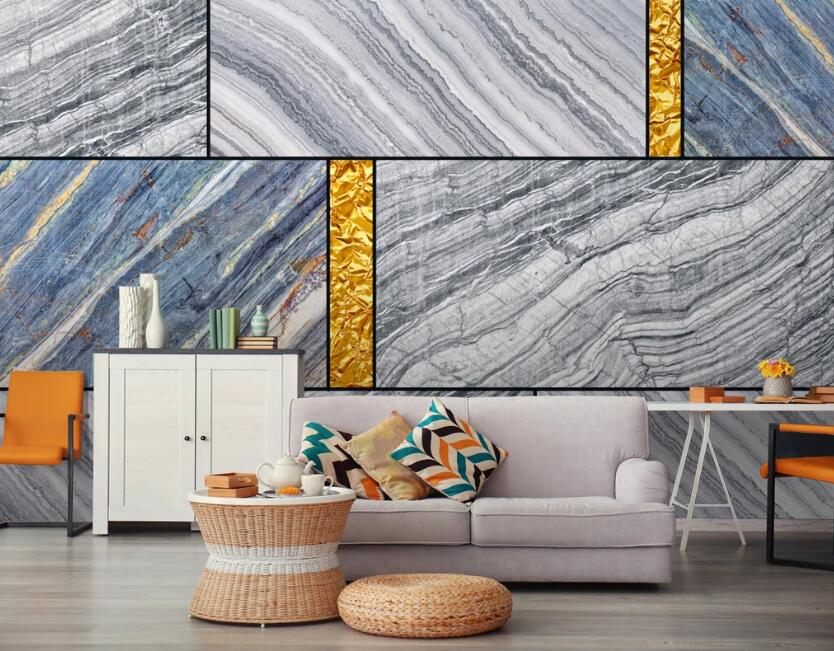 3D Uneven Four-color 683 Wall Murals