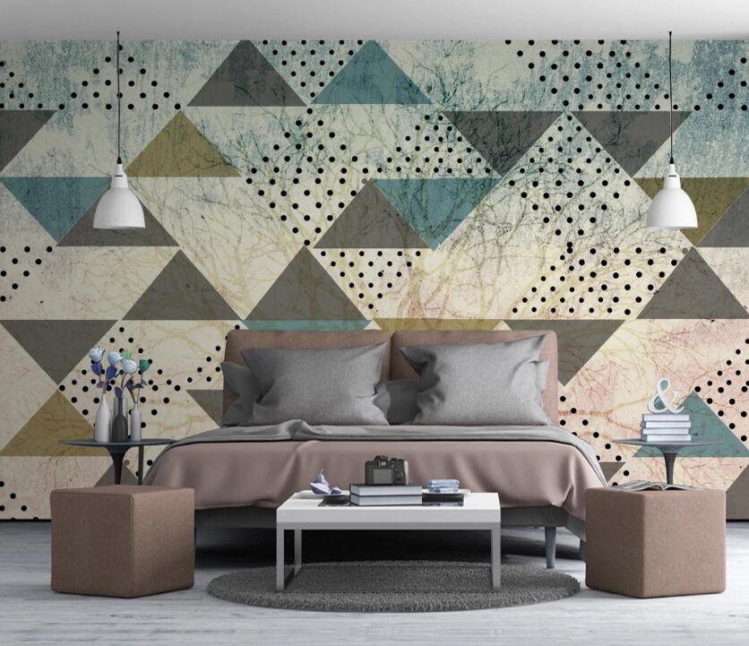 3D Triangles And Quadrilaterals 679 Wall Murals