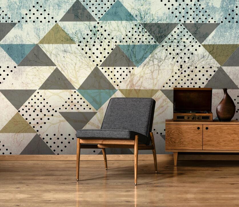 3D Triangles And Quadrilaterals 679 Wall Murals