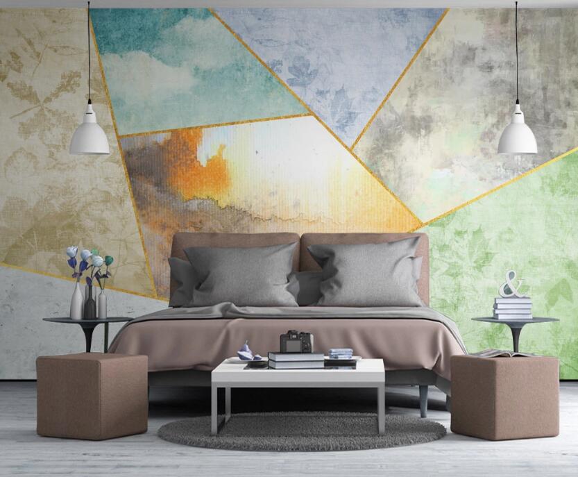 3D Elegant Stitching 678 Wall Murals
